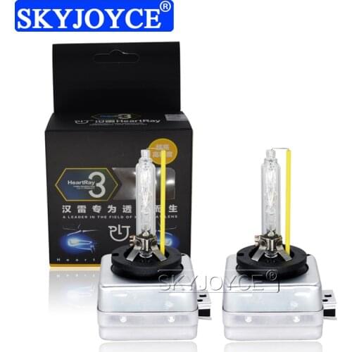 SKYJOYCE Original HeartRay D3S HID Xenon Lamp Super Bright 12V 35W D1S D2S D3S D4S 5500K HeartRay Auto Car Headlight Bulb