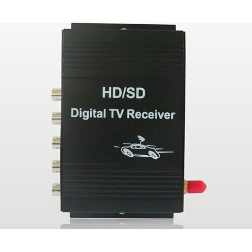 TV Analog Tuner Car Digital TV Box ISDB-T Various Channel MobileHigh Speed 250km/h for Car Monitor for Brazil/South America