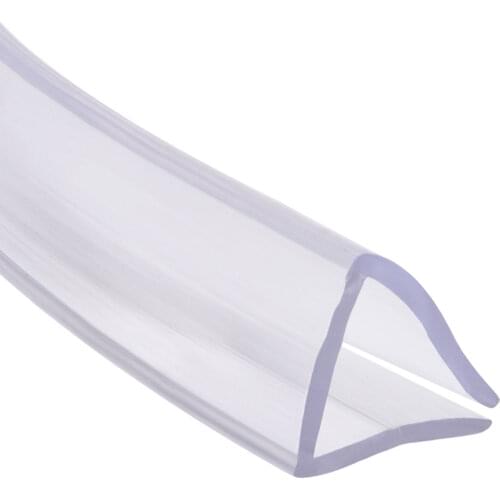 Uxcell Trim Seal, PVC U-Seal Channel Edge Protector Sheet, Fits 17-20mm Edge 2Meters