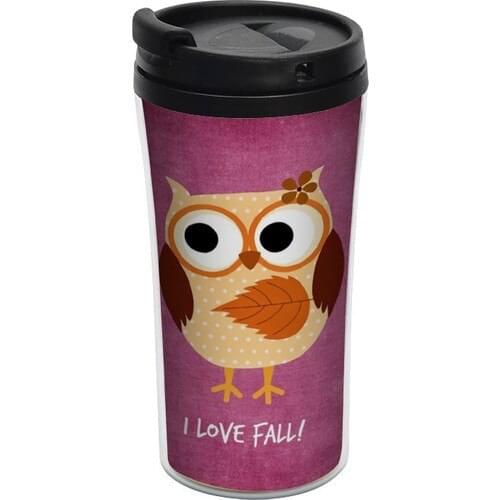 Allmug Inner-Outer Plastic Thermos-I Fall in Love"