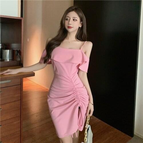 Розовые летние платья YZAHJ China At AliExpress