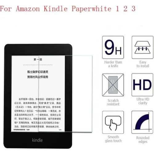 9H Screen Protector For Amazon Kindle Paperwhite Tempered Glass 6" for All Kindle Paperwhite 1 2 3 2015 2016 Protective Film