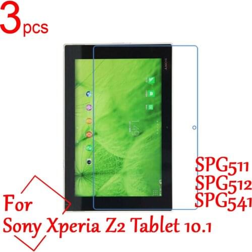 3pcs Ultra Clear/Matte/Nano LCD Screen Protectors Cover For sony Xperia Tablet Z/Z2/Z4 10.1 SPG312 341 511 512 Protective Film