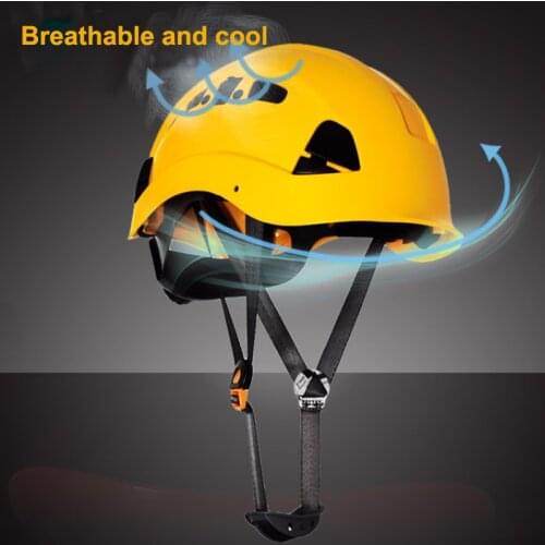 ABS Protective Helmets Work Cap Safety Helmet With Goggles Construction Hard Hat High Quality For Working Climbing Riding
