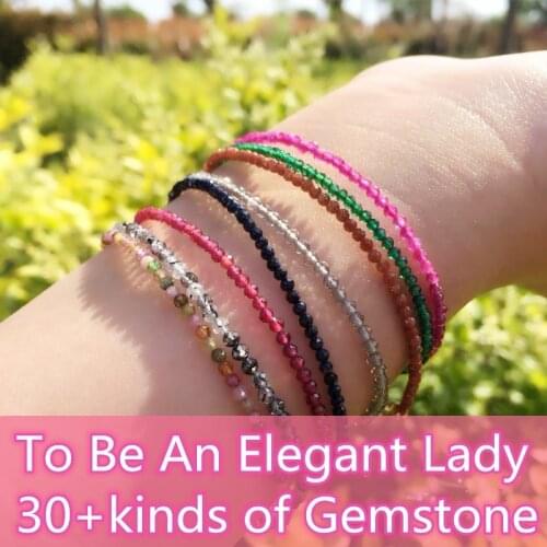 Natural Stone Beads Bracelets Sterling Silve Original Design Fashion Charming Couple Bracelets For Women Girls Lady Gift