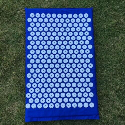 Acupressure Massager Mat Relieve Stress Pain Yoga Pad Natural Relief Stress Acupuncture Body Massage Cushion Yoga Accessories