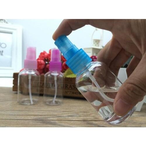 1Pcs 50ML Clear Plastic Refillable Bottle Perfume Spray Bottle Travel Makeup Tools Empty Plastic Perfume Transparant SprayBottle