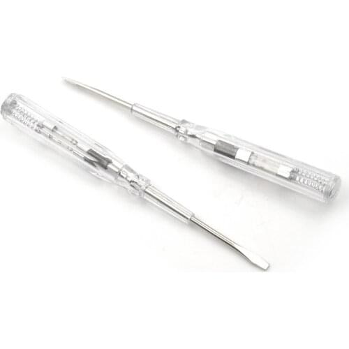1PCS New 100-500V Induced Electrical Tester Screwdriver Test Probe Pen Voltage Detector light