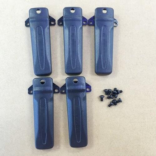 10pcs/lot belt clip for Kenwood TK3207 TK2207 TK3207G TK2207G TK3300 TK3307 etc walkie talkie with screw