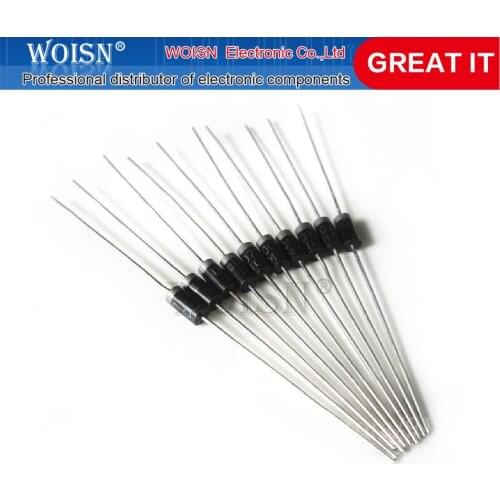 100PCS 1N5817 1N5819 1N5399 1N4937 1N4004 Schottky Rectifier Diode 1N4001 1N4007 UF4007 HER107 FR207 FR157 FR107 RL207 DO-41