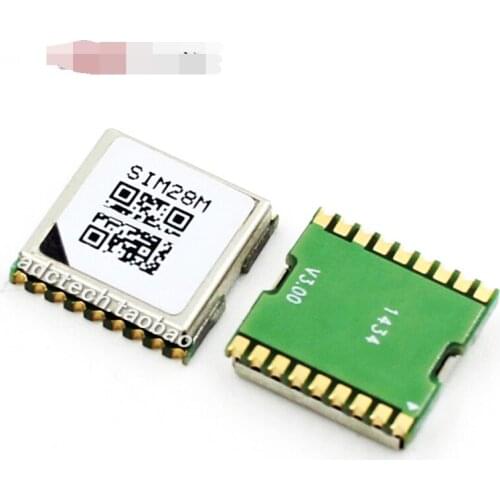 2pcs SIM28M SIMCOM channel GPS receiver GPS Module 100% New original Genuine Distributor