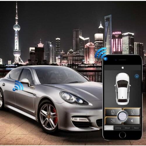 Car Remote Central Door Lock Keyless Entry System Central Locking SmartPhone App Car Alarm Systems Auto Remote Central Kit