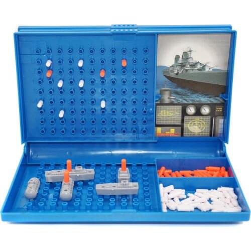Childrens Toy Ship Game Brainstorming Strategy Maritime Combat Assembly Parent-Child Interactive Table Tour party game gift
