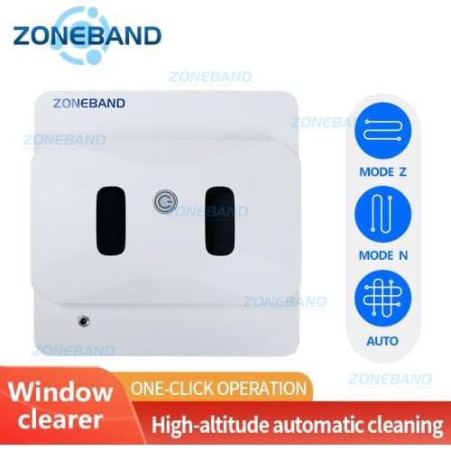 Double Side Magnetic Glass Cleaner Robot Vacuum Cleaner Home Cleaning Appliance Large Suction Washing Tools with Water Spray