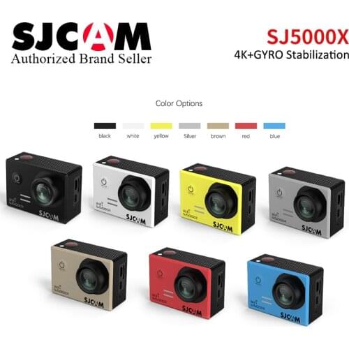 Cheap Original SJCAM SJ5000X Elite Gyro Sport Action Camera WiFi 4K 24fps 30fps 30M Waterproof SJ CAM 5000x Better Sports DV