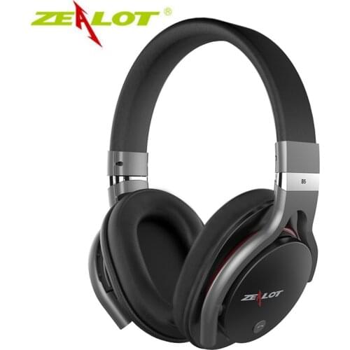 Zealot B5 Stereo Wireless Headphones Bluetooth 4.0 Headphones Built-in Mic 3.5mm Support Redial For AUX With TF Card Headset
