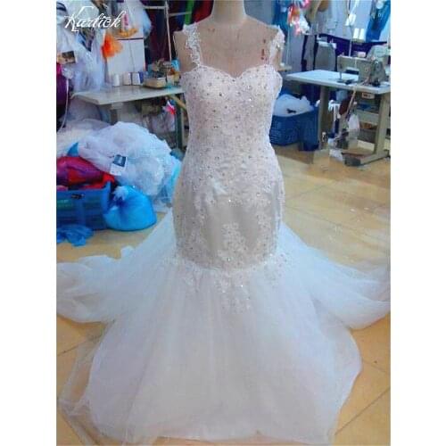 Kartick Mermaid Silhouette Wedding Dresses