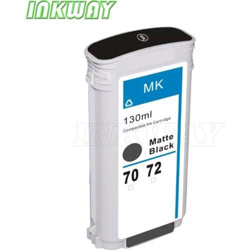 INK WAY 72 Matte Black ink cartridge for hp72 C9403 for Designjet T1200/T1200ps/T1100/T1100ps/T610/T610PS/T770/T770PS etc