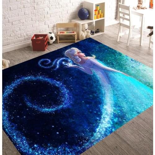 Elsa And Anna 21 Patterned Carpet ,Non Slip Floor Carpet,Teens Carpet,Turkish Rug