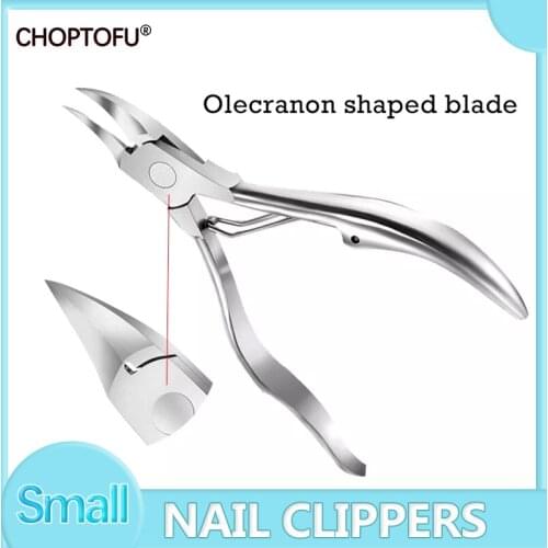 Olecranon Nail Clipper Nail Scissors Cuticle Nippers Trimmer Dead Skin Toenails Clippers Stainless Steel Manicure Tool