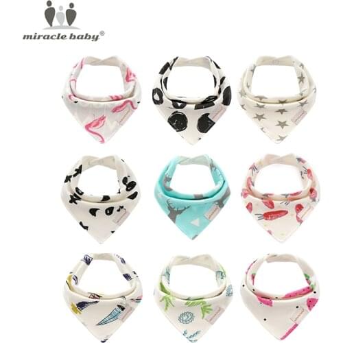 MIRACLE BABY Bibs Bandana For Babies
