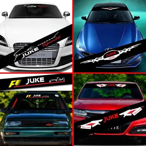Car Sticker Styling Decoration Decals Car Front Windshield Prevent Sunlight Reflection For Nissan Juke Accessories