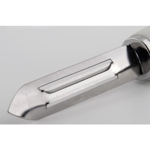 New Stainless Steel Safety Antislip Fruit Vegetable Potato Peeler Knife Slicer Peel Blade Tool For Kitchen