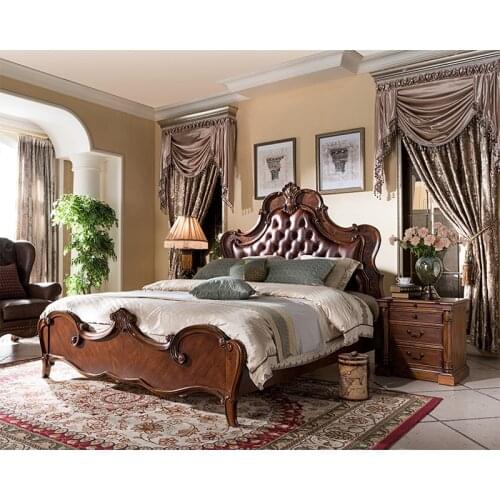 Whole sale factory price home furniture bedroom furniture king bed Кровать для спальни GH17