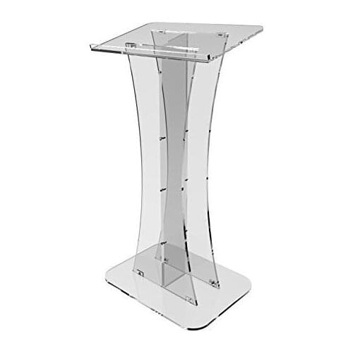 Wholesale Clear Fixture Displays Plexiglass Acrylic Podium Clear Lectern Church Pulpit