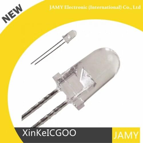 Original 20pcs/lot SLA580ECT3F LED GREEN Standard LED- through hole green lens F5MM white hair green