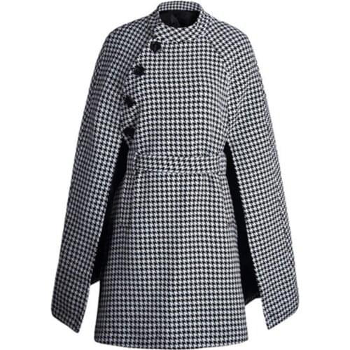 2020 Girl Kids Plaid Coat Winter Cloak Overcoats Baby Girls Thick Warm Coats Jackets Children coat