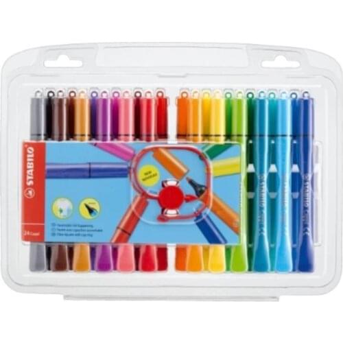 Stabilo Cappi Felt-Tip Pen 24 Pcs