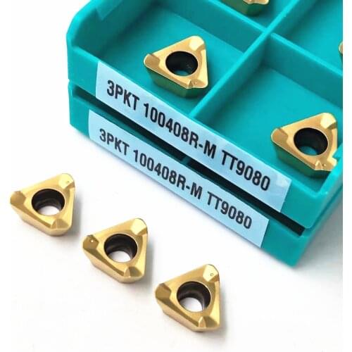 3PKT100408R M TT9080 carbide insert CNC 3PKT milling tool turning tool 3PKT 100408 3PKT 100408 parts turning tool lathe tool