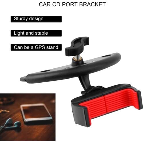 Universal Car CD Slot Cell Phone Mount Holder Stand Cradle For Mobile Phone And GPS Bracket Stand