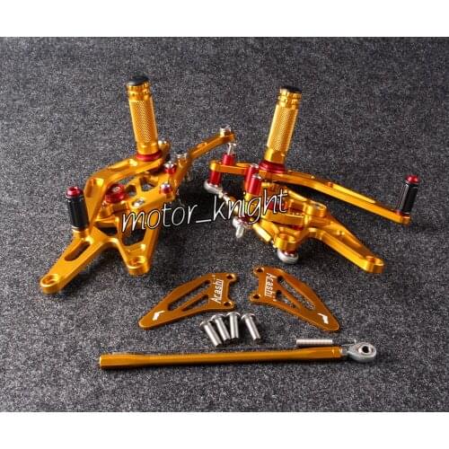 Motorcycle Rearset Rear Set For YZF R1 2004 2005 2006 Gold