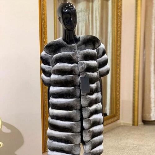 Women Real Fur Gilet Winter Rex Rabbit Fur Vest High Quality Waistcoat Warm Fashion Sleeveless Coat 2021 New Arrival