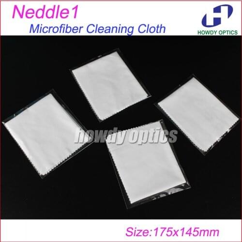 220gsm 100pcs 175x145mm Colorful White Black glasses cleaning cloth lens microfiber cleaning cloth individual packing