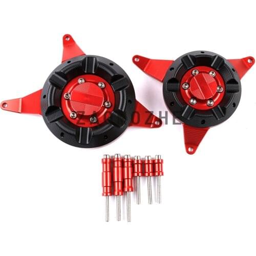 For KAWASAKI Z650 Z 650 2017 Motorcycle Accessories Engine Stator Cover Engine Protective Cover Frame Slider Protector