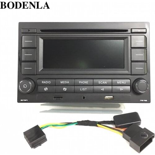 BODENLA Car Radio RCN210 CD Player USB MP3 AUX Bluetooth For VW Golf Jetta MK4 Passat B5 Polo 9N