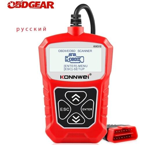 KONNWEI KW310 Car Diagnostic Tool Obd2 Car Scanner Obd 2 Scanner for Auto Diagnostics Supports Russian Language PK Elm327 Wifi