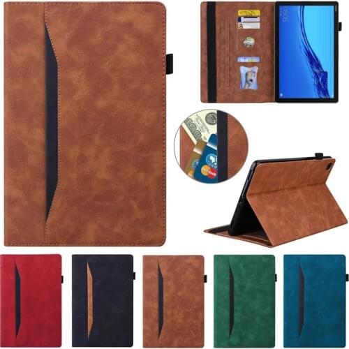 Tablet Funda For Huawei Mediapad M5 Lite Case 10.1" Fashion Leather Wallet Cover For Huawei Mediapad M5 Lite 10 M5 Lite 8 Case