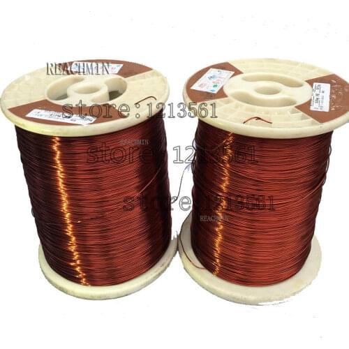 0.6 to 0.89 MM QZYL-2-220 high temperature polyester enamelled round copper enameled wire 220 degrees Celsius /magnet wire