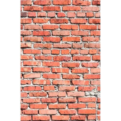 Photo Backgrounds Red Brick Wall Computer Printed Backdrop Photography Props for Portrait Children Baby Pets Photobooth Fond