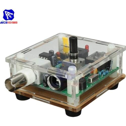 Diymore DC 9-13.8V S-Pixie CW QRP Shortwave Radio Transceiver 7.023Mhz with Case DIY Kit