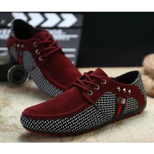 New Fashion Breathable Casual Shoes Mens Loafers Moccasin Soft And Comfortable Sports Shoes Lightweight Non-Slip Driving Shoes