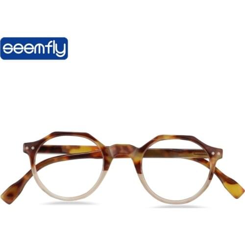 Seemfly Leopard Print Reading Glasses Ladies Anti-blue RaysEyeglasses Frame For Men Optical Presbyopia +100 +150 +200 +250 +300