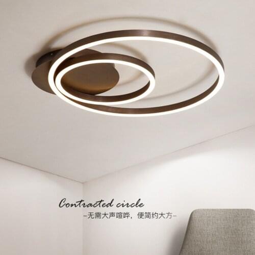 Office Minimalism Led Ceiling Lamp Lustre Remote Control Dimmable Led Ceiling Light Bedroom Circle Luminarias Lamparas