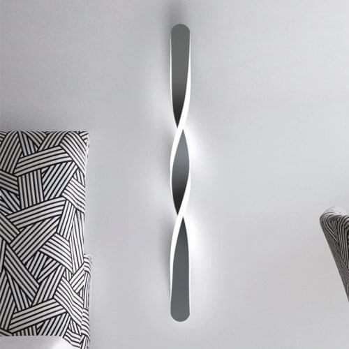 Modern Led Wall Lamp In The Living Room Bedroom Bedside Night Light TV Background Bathroom Corridor Home Decor Loft Furniture