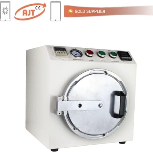 TP210 Air Bubble remover Machine for Mobile phone lcd touch screen repair oca bubbles removing defoaming autoclave Diameter 21cm