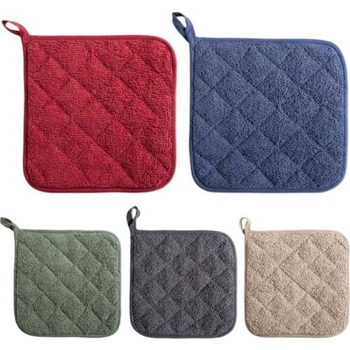 1pc Pot Holders Cotton Heat Resistant Potholder Pot Holder Hot Pads For Cooking And Baking